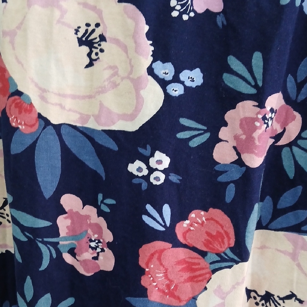 Floral Wrap Dress with Belt - Picture 7 of 7